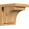Ekena Millwork Huntington Smooth Corbel w/Backplate, Western Red Cedar, 7 1/2"W x 8"D x 8"H COR08X08X08HUN01SWR - alternate 1